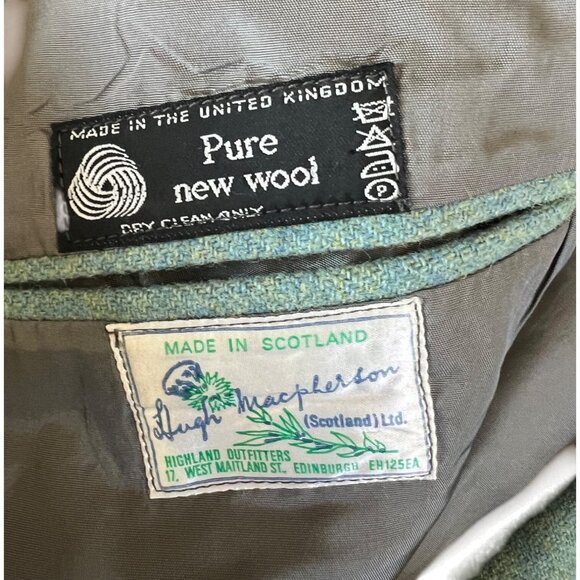 Vintage  Highland Crafts Royal Mile Scotland Purple Kilt & Day Jacket - Picture 2 of 16